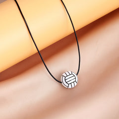 Stainless Steel Sports Pendant Necklace for Men and Women
