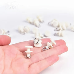 100pcs Curtain Track Gliders Roller Hooks Accessories