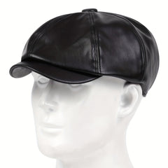 Adjustable Ear Protection Newsboy Cap for Men Women