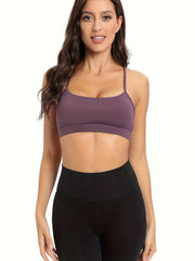 Criss Cross Sports Bra for Women