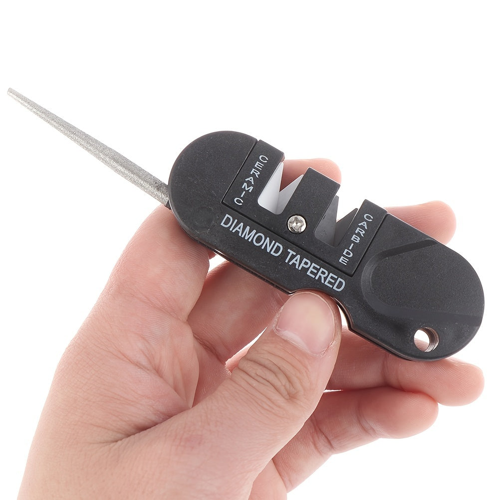 Portable 4-in-1 Outdoor Sharpener Tool
