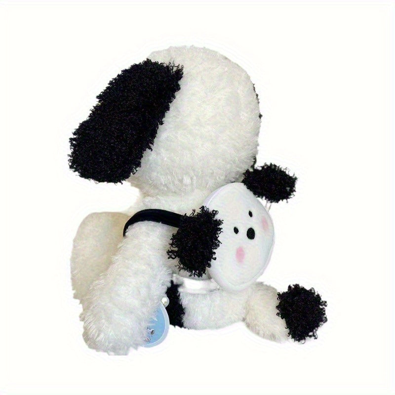 Fluffy Backpack Puppy Plush Toy - Home Decor, Birthday Gift, Photo Prop