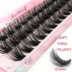 36 Pcs Lash Clusters Individual Lashes 9-14mm D Curl Wispy Extension