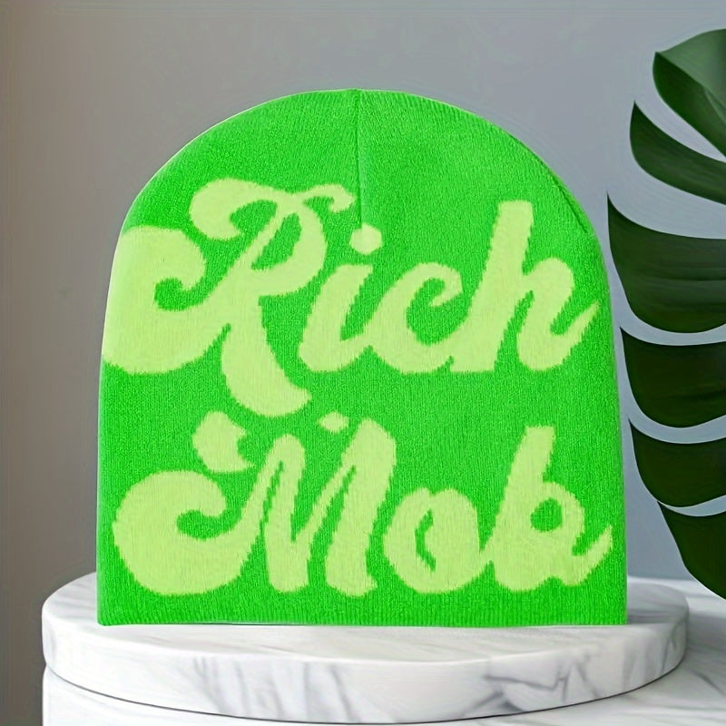 Y2K Knitted Hat Warm Coldproof Beanie Hat