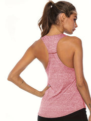 Women's Sports Sleeveless Tank Top Quick Dry Fitness Training Top