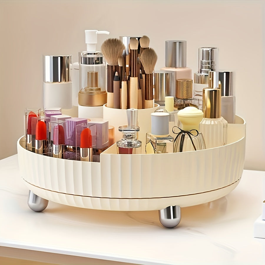360° Rotating Makeup & Perfume Organizer for Bathroom & Dresser