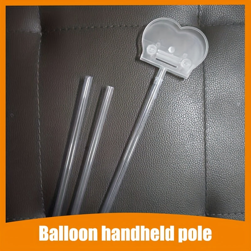 Aluminum Film Balloon Handle Set for DIY 30-48cm Cartoon Balloon