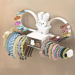 Hairband Storage Wall Mounted Organizer Rack Hairpin Display Stand