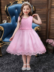 Girls Princess Dress Flower Girl Dress Dress For Christmas Evening Party Birthda