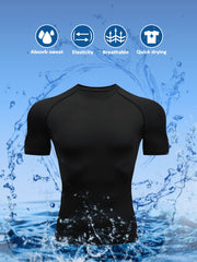 Men's Quick Dry Sports Compression Tee