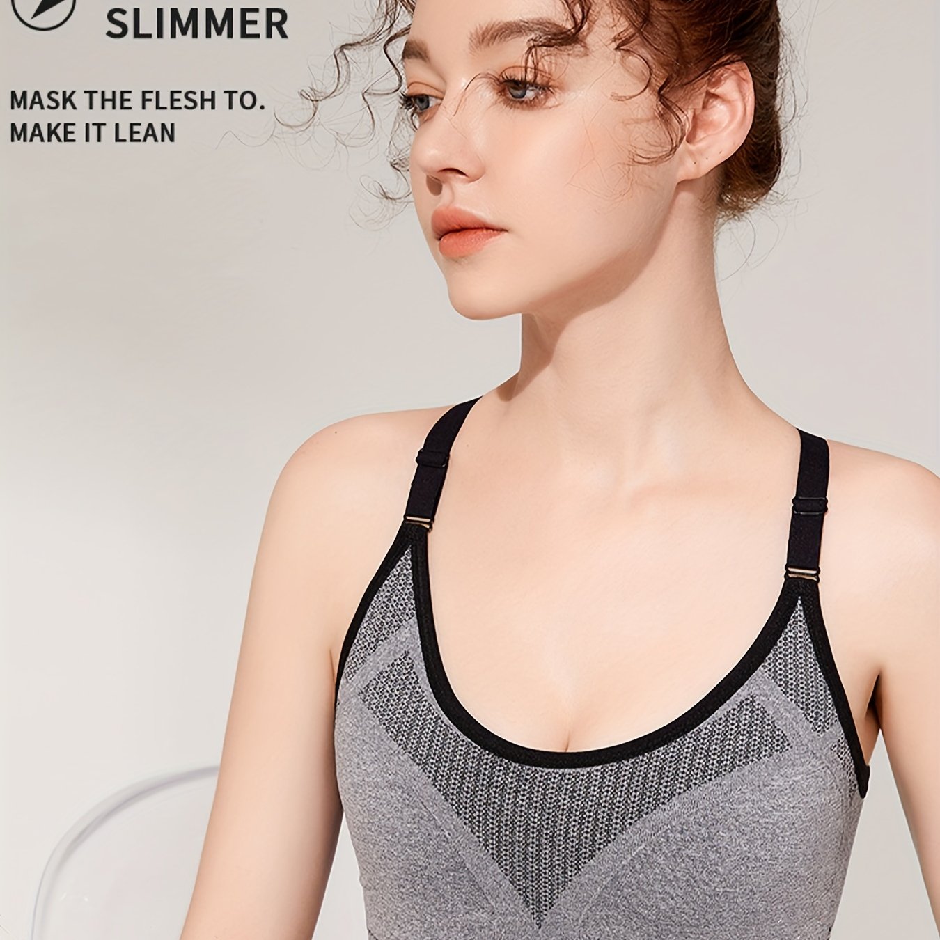 Wireless Sports Bra for Women Comfy & Breathable Workout Bra