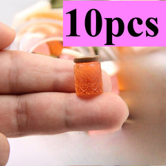 10pcs Mini Glass Sealed Jar Resin Storage Bucket DIY Ornament Props