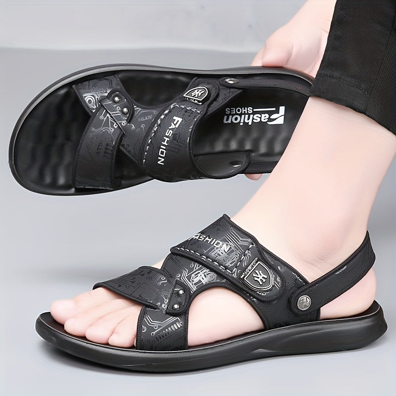 Men's Non Slip Sandals Quick Drying Comfy Slides Beach Shoes