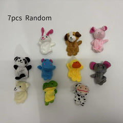 Holiday Finger Puppet Role Playing Toy Set