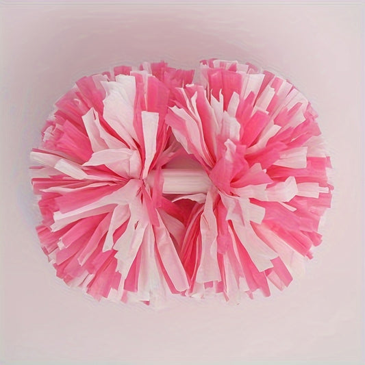2pcs Cheering Poms Cheerer Pom Poms Dancing Supplies