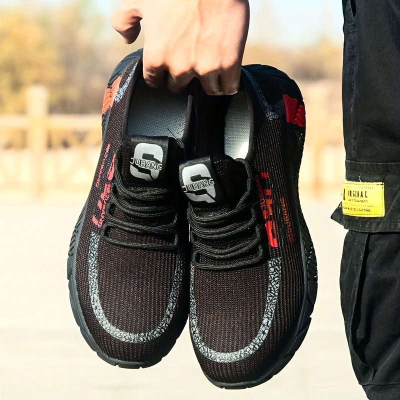 CEATSAFETV Men's Steel Toe Work Safety Shoes