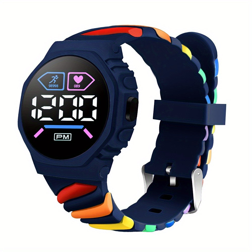 Waterproof LED Sports Watch for Kids