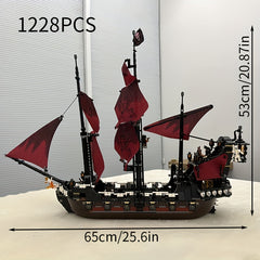 1228pcs Pirate Building Blocks Set Bricks Toy for Children and Adult Collection