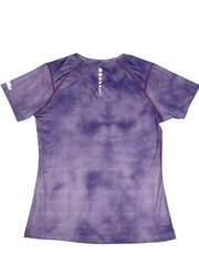 Tie Dye Crew Neck T Shirt Quick Drying Short Sleeve Tee