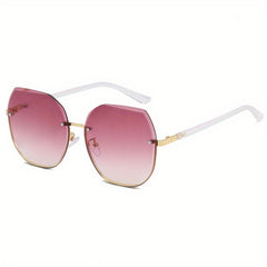 Ombre Rimless Sunglasses UV400 Sun Shades