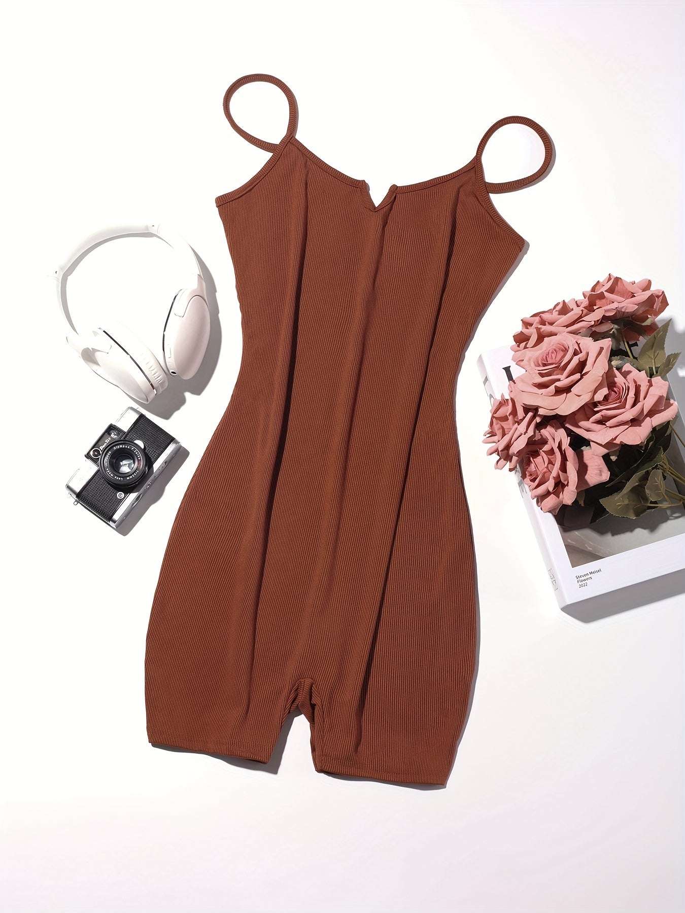 Sexy Spaghetti Jumpsuit Slim Short Summer Jumpsuit