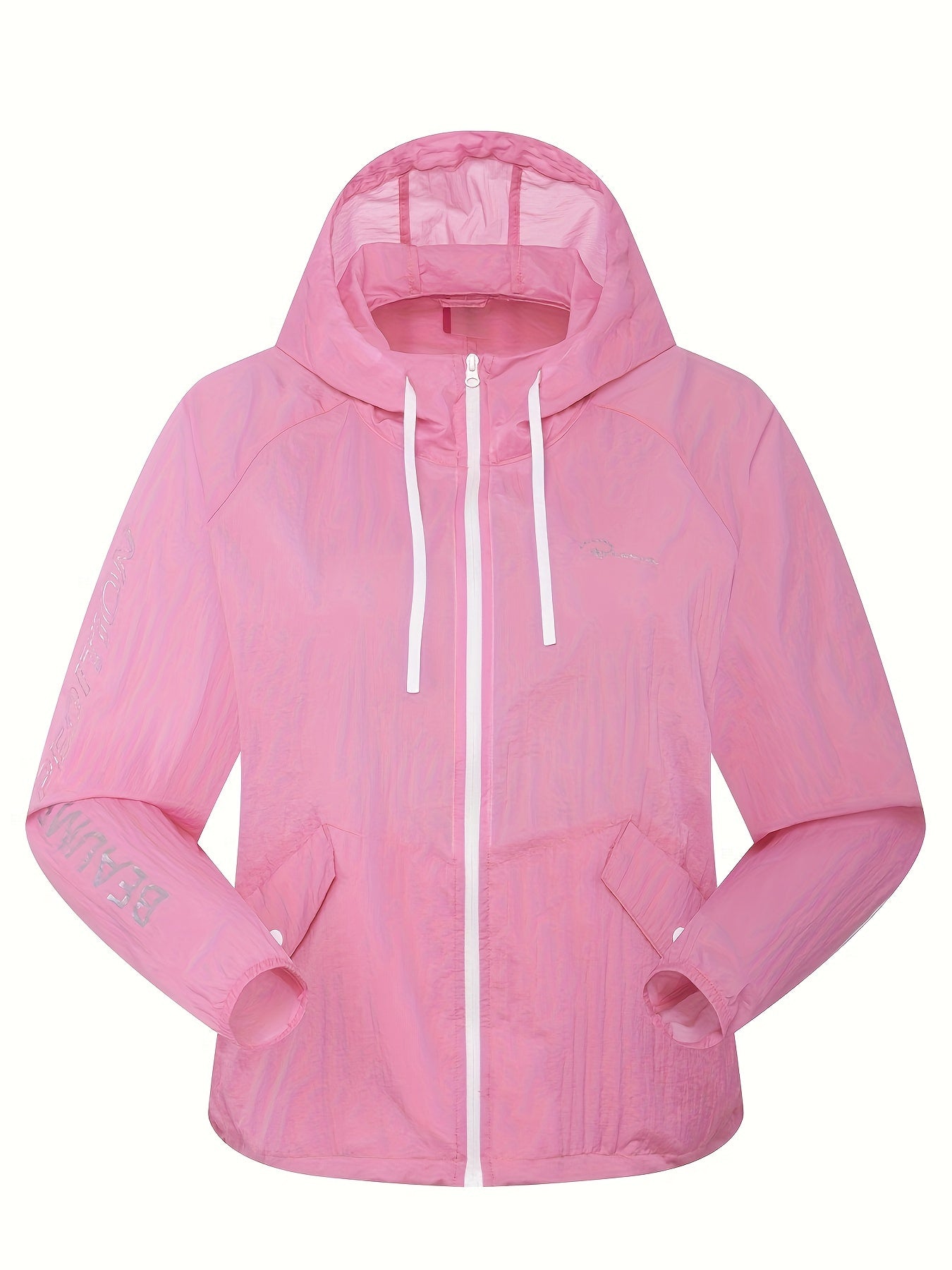 Women's Sun Protection Hooded Jacket Lightweight Sports Coat