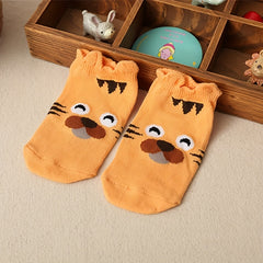 Cute Animal Print Ankle Socks for Kids