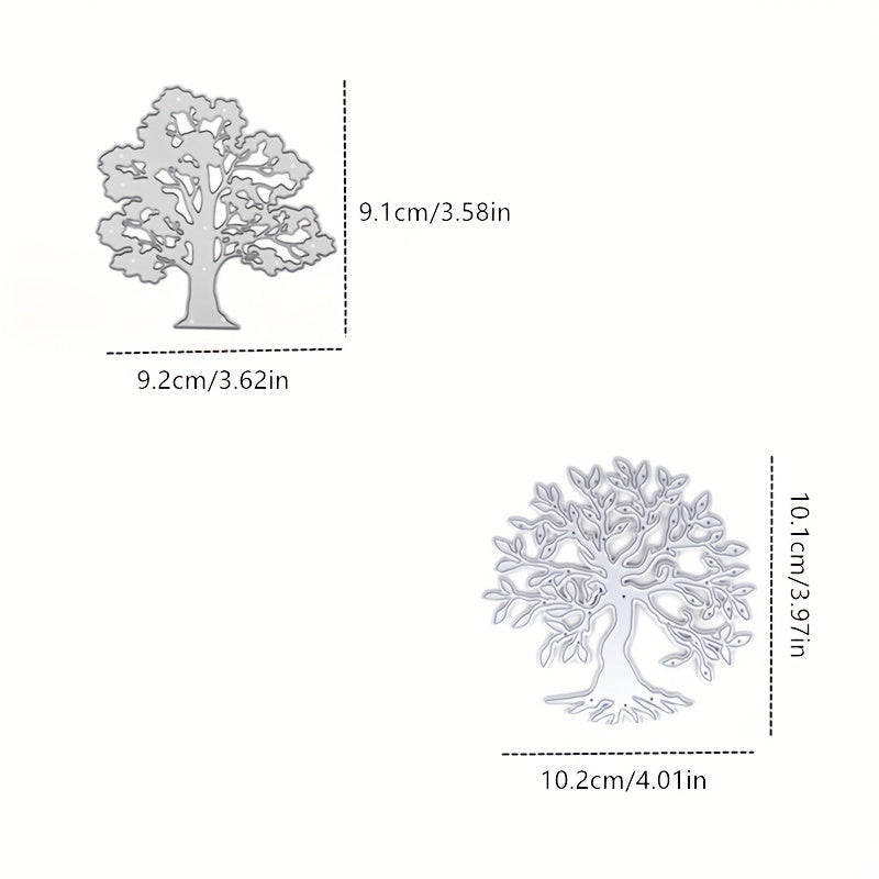 Big Tree Metal Cutting Dies Branch Forest Trunk Decoration Scrapbook DIY Craft