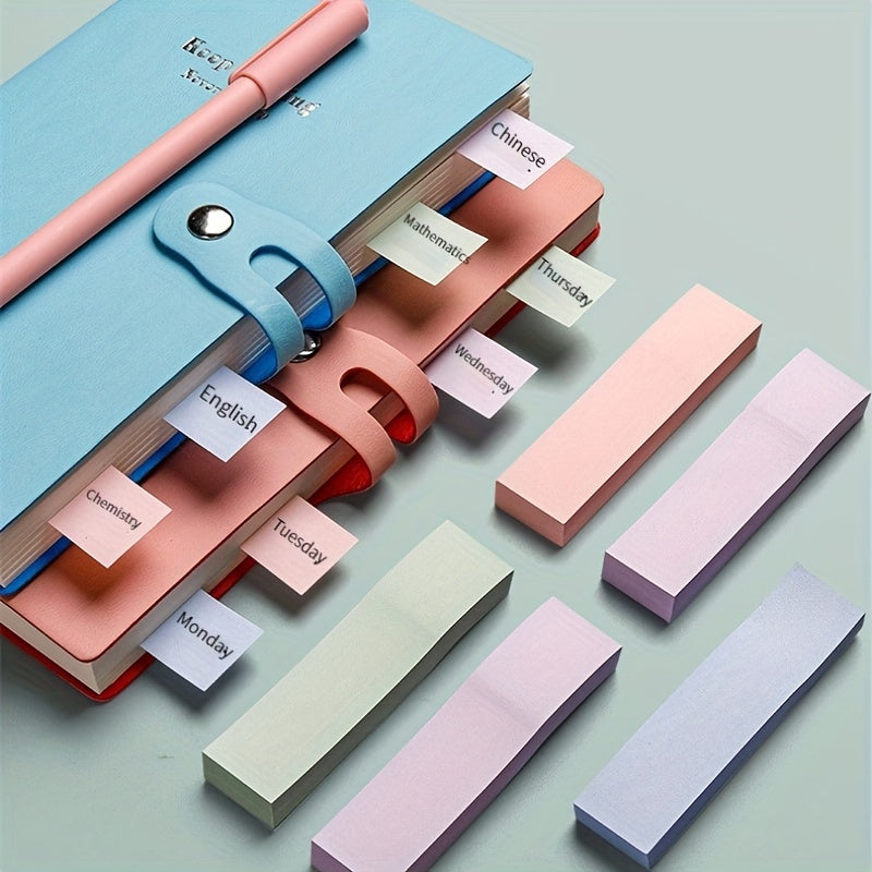 Sticky Notes for Students - Strong Adhesion, Solid/Colorful Colors