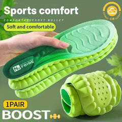 TPU Leather Sneaker Cushion Insoles - Small Shoe Comfort