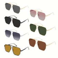 Men's Classic Metal Sunglasses Zinc Alloy Polarized 100 UV Protection