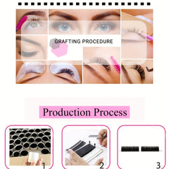 Individual Volume Eyelash Extensions 0.10mm-0.15mm Mixed