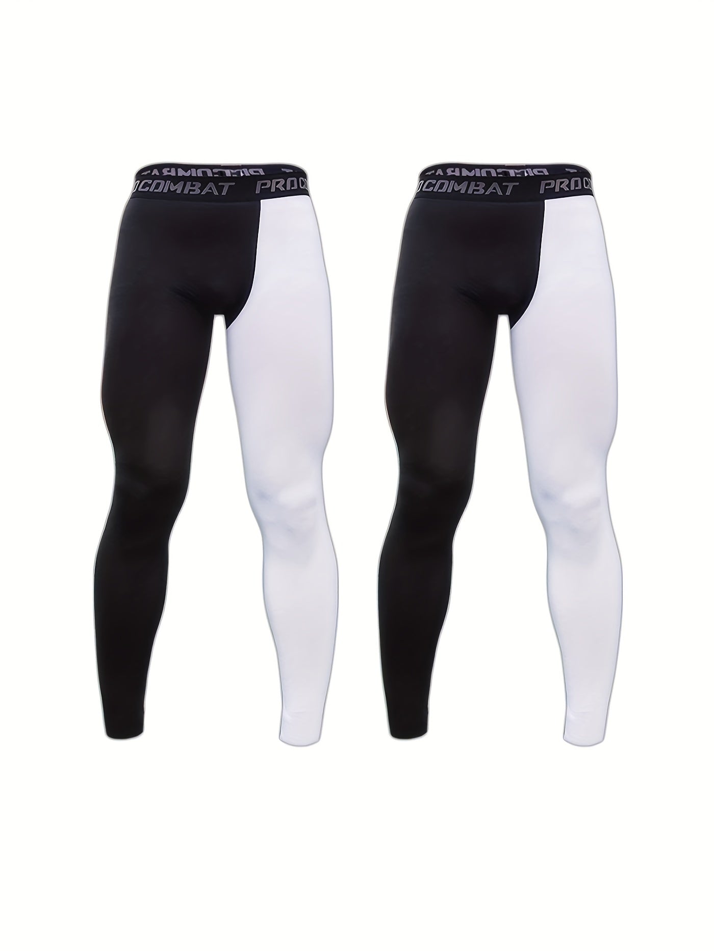 Men's Quick Dry Compression Pants for Outdoor Running Training