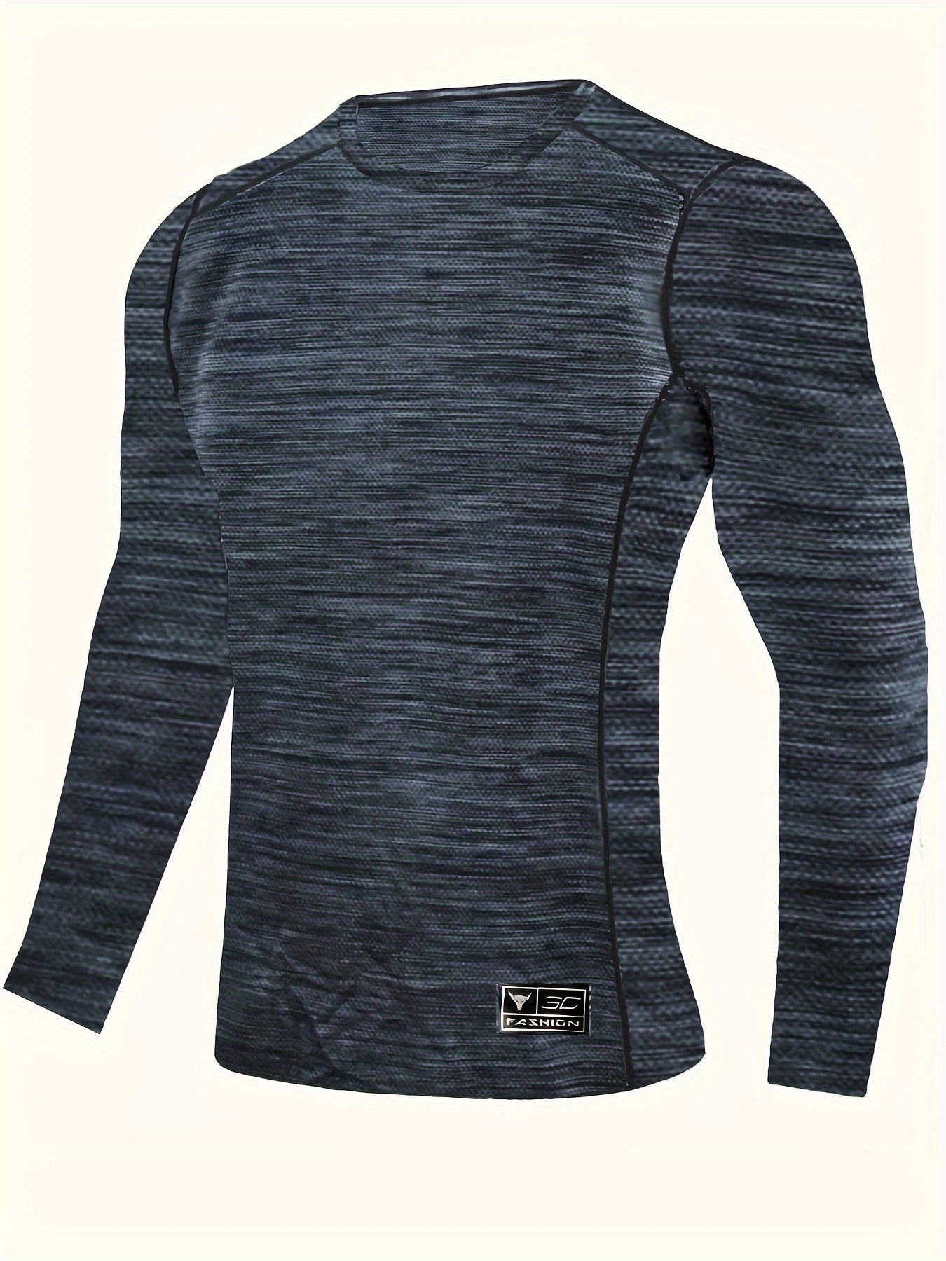 Men's Comfy Sports Compression T-shirt for Fitness Activities