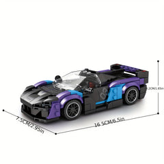 390pcs Car Building Blocks Racing Model Educational Toys for Boys and Girls
