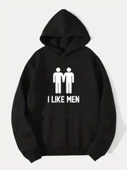 Men's Graphic Print Hoodie for Winter Fall