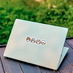Golden Girl Meme Stickers Funny Cartoon Character Decals for Laptops