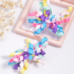 Adorable Rainbow Hair Clips for Girls