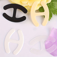 4pcs Bra Strap Clips Invisible Non-slip Buckles Conceal Straps for Braless Look
