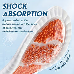 Sports Shock Absorption Insole Memory Foam Arch Support Orthopedic Shoes Pad