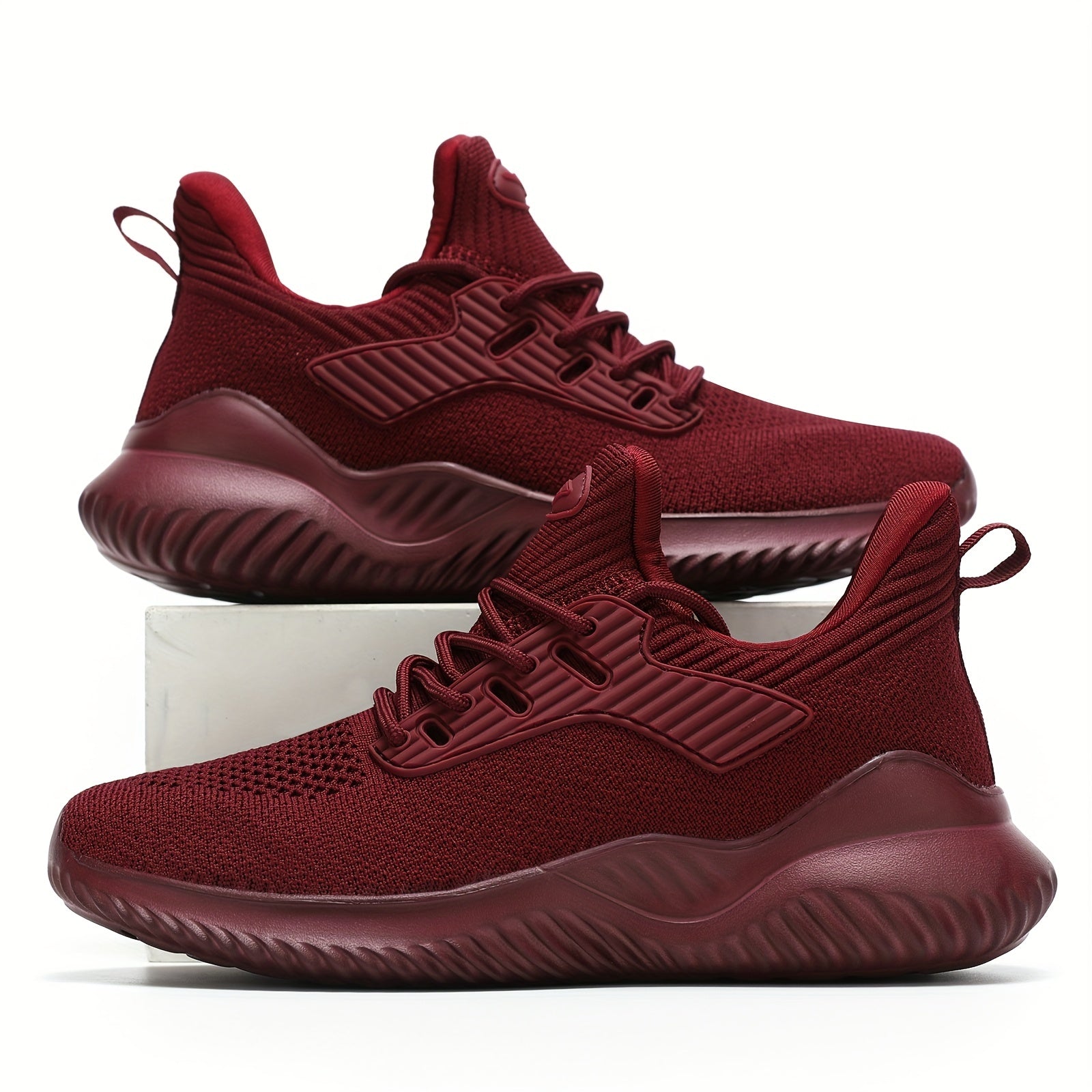 Women's Lace Up Running Shoes Soft Sole Anti Slip Sneakers
