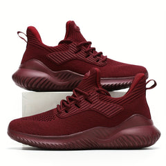 Women's Lace Up Running Shoes Soft Sole Anti Slip Sneakers