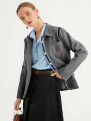 Casual Solid Button Coat Long Sleeve Pocket Lapel Comfy Outerwear