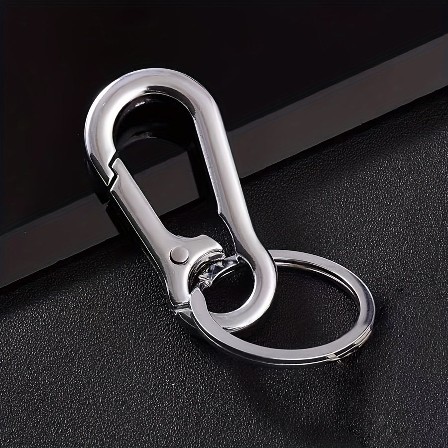Stainless Steel Key Chain Pendant Metal Key Ring for Men Women