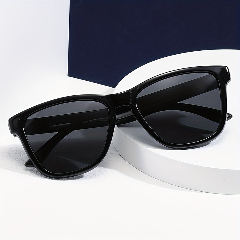 Men's Polarized Retro Square Frame Sunglasses UV Protection RZ1371