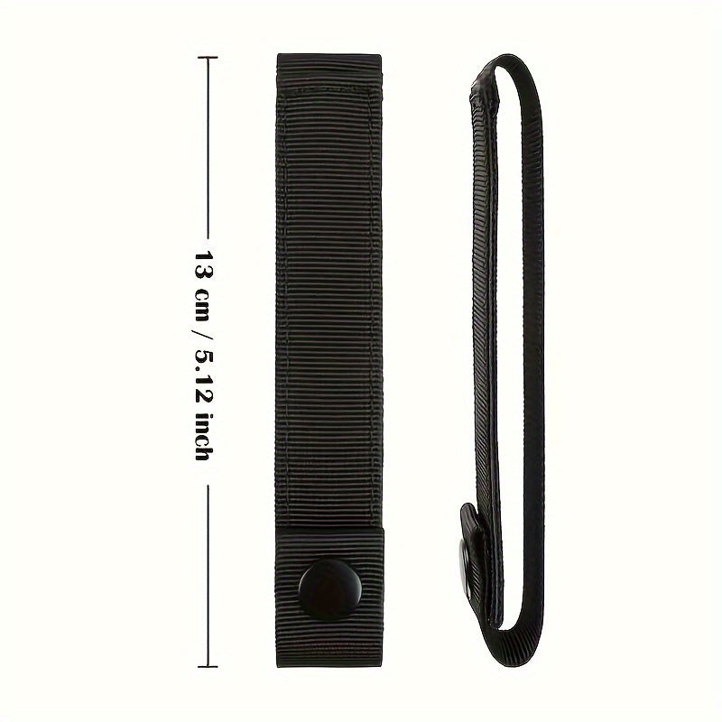 4pcs Molle Webbing Strap Nylon Snap Straps Outdoor Backpack Snap Strap