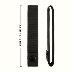 4pcs Molle Webbing Strap Nylon Snap Straps Outdoor Backpack Snap Strap