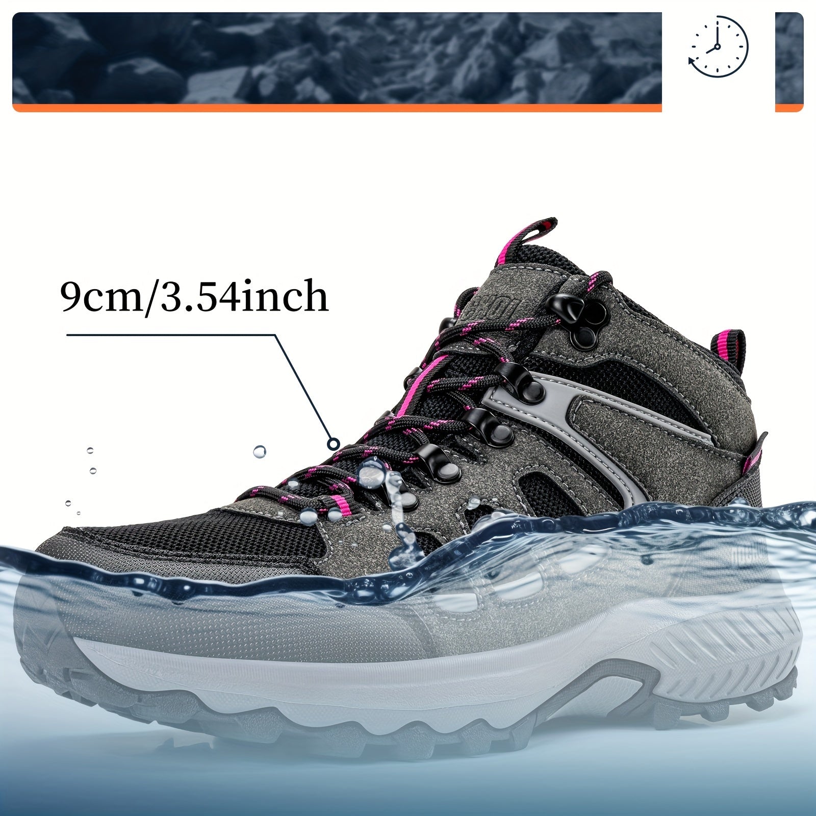 Women's Non-Slip Lightweight Outdoor Work Shoes for Hiking