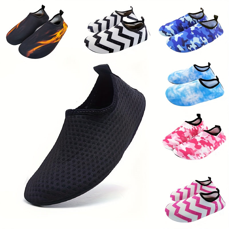 Quick Dry Slip On Water Shoes Lightweight Comfortable Wading Shoes