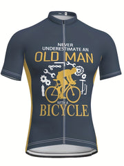 Men's Short Sleeve Cycling Suit Breathable Jersey